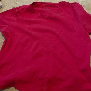 bobbie brooks pink 1x tee